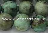 CTU578 15.5 inches 10mm round african turquoise beads wholesale