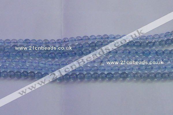 CTZ02 15.5 inches 6mm round natural topaz gemstone beads