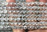 CTZ26 15 inches 6mm round topaz quartz beads wholesale