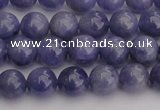 CTZ503 15.5 inches 8mm round natural tanzanite gemstone beads