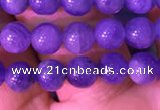 CTZ511 15.5 inches 4mm round natural tanzanite gemstone beads