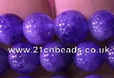 CTZ513 15.5 inches 6mm round natural tanzanite gemstone beads