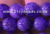 CTZ514 15.5 inches 7mm round natural tanzanite gemstone beads