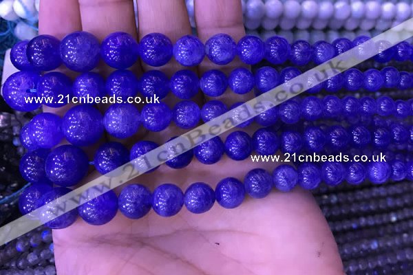 CTZ520 15.5 inches 3mm - 12mm round natural tanzanite gemstone beads