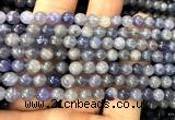 CTZ530 15 inches 5mm round tanzanite beads wholesale