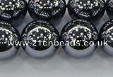 CTZ606 15.5 inches 16mm round terahertz beads wholesale