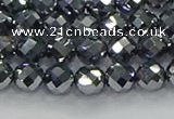 CTZ611 15.5 inches 6mm faceted round terahertz beads wholesale