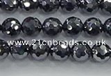 CTZ621 15.5 inches 6mm faceted round terahertz beads wholesale