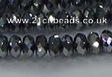 CTZ644 15.5 inches 4*6mm faceted rondelle terahertz beads wholesale