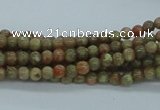 CUG01 15.5 inches 4mm round unakite gemstone beads wholesale