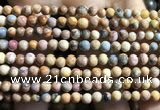 CVJ01 15.5 inches 4mm round venus jasper beads wholesale