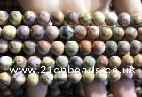 CVJ03 15.5 inches 8mm round venus jasper beads wholesale