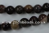 CWJ203 15.5 inches 10mm round wood jasper gemstone beads wholesale