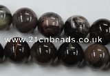 CWJ205 15.5 inches 14mm round wood jasper gemstone beads wholesale