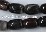 CWJ221 15.5 inches 13*18mm drum wood jasper gemstone beads