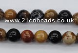 CWJ262 15.5 inches 8mm round wood jasper gemstone beads wholesale