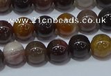 CWJ502 15.5 inches 8mm round Xinjiang wood jasper beads wholesale