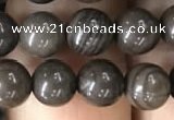 CWJ551 15.5 inches 6mm round coffee wood jasper beads wholesale