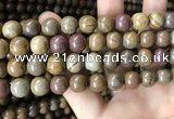CWJ565 15.5 inches 10mm round wood jasper beads wholesale