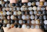 CWJ570 15.5 inches 8mm round Arizona petrified wood jasper beads