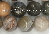 CWJ577 15.5 inches 10mm round wood jasper beads wholesale
