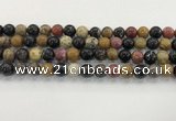 CWJ582 15.5 inches 9mm round wooden jasper beads wholesale