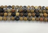 CWJ583 15.5 inches 11mm round wooden jasper beads wholesale