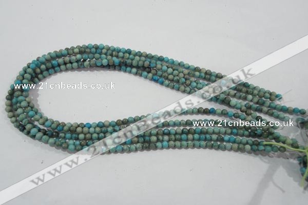 CXH100 15.5 inches 4mm round dyed Xiang He Shi gemstone beads