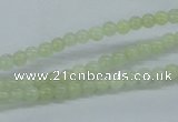 CXJ01 15.5 inches 4mm round New jade gemstone beads wholesale