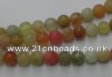 CXJ111 15.5 inches 6mm round dyed New jade beads wholesale