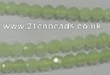 CXJ151 15.5 inches 6mm faceted round New jade beads wholesale