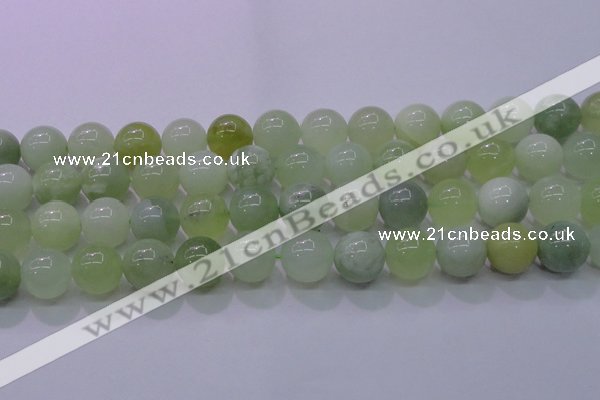 CXJ205 15.5 inches 14mm round New jade beads wholesale