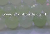 CXJ222 15.5 inches 14mm faceted round New jade beads wholesale