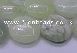 CXJ227 15.5 inches 20mm flat round New jade beads wholesale