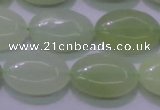 CXJ232 15.5 inches 15*20mm oval New jade beads wholesale