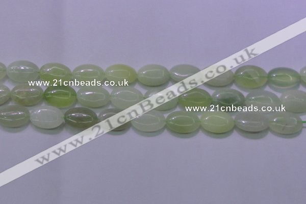 CXJ232 15.5 inches 15*20mm oval New jade beads wholesale