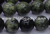 CXJ254 15.5 inches 12mm round Russian New jade beads wholesale