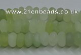 CXJ310 15.5 inches 4*6mm rondelle matte New jade beads wholesale