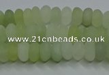 CXJ311 15.5 inches 5*8mm rondelle matte New jade beads wholesale