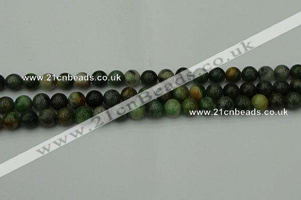 CXJ402 15.5 inches 8mm round Xinjiang jade beads wholesale