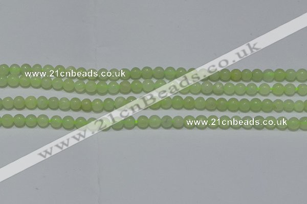 CXJ500 15.5 inches 4mm round New jade beads wholesale