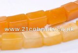 CYJ41 16 inch 5*7mm cuboid yellow jade gemstone beads Wholesale