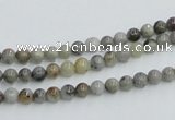 CYQ01 15.5 inches 4mm round natural pyrite quartz beads wholesale