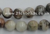 CYQ05 15.5 inches 12mm round natural pyrite quartz beads wholesale