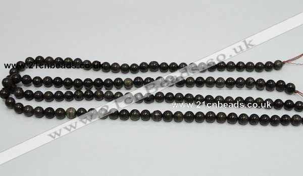 CZJ01 16 inches 4mm round zebra jasper gemstone beads Wholesale