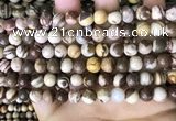 CZJ292 15.5 inches 8mm round brown zebra jasper beads wholesale