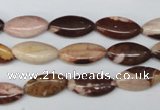 CZJ353 15.5 inches 8*16mm marquise zebra jasper beads wholesale