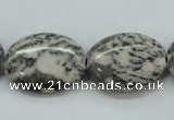 CZJ78 15.5 inches 18*25mm oval zebra jasper gemstone beads