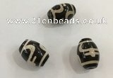 DZI326 10*14mm drum tibetan agate dzi beads wholesale