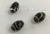 DZI357 10*14mm drum tibetan agate dzi beads wholesale